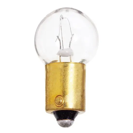 Satco S6946 4.41W 7V G6 Globe G6 2-Pin Base Miniature light bulb {1}