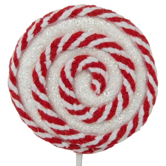 Northlight 17" Candy Cane Lollipops Decorative Christmas Spray Red {5}