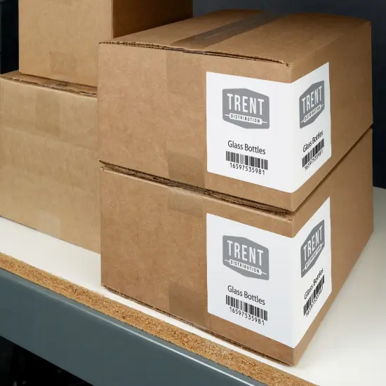 Avery Matte White Rectangle Labels, 11" x 4.25" {2}