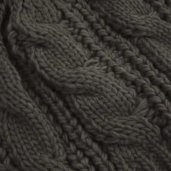 Wrapables Winter Warm Cable Knit Cat Ears Beanie Burgundy {10}