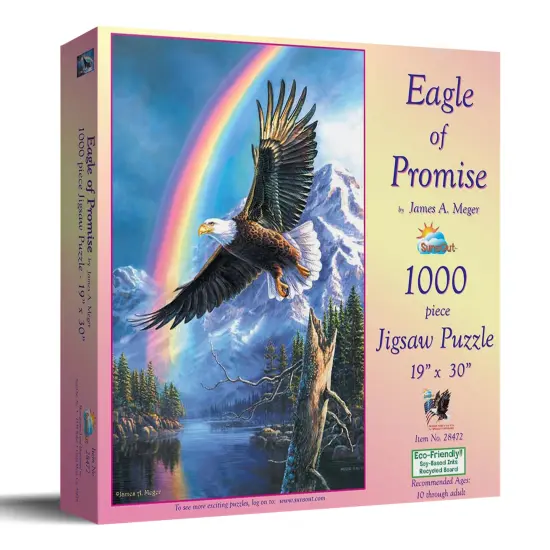 Sunsout Eagle of Promise 1000 pc Jigsaw Puzzle 28472 {3}