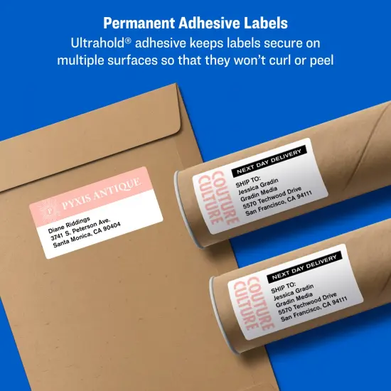Avery TrueBlock Shipping Labels, Sure Feed Technology, Permanent Adhesive, 2" x 4", 250 Labels (6427) {4}