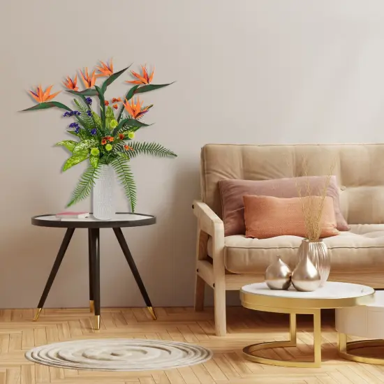 Northlight Real Touch&trade; Bird of Paradise Artificial Sprays - 33" - Set of 6 Orange {3}