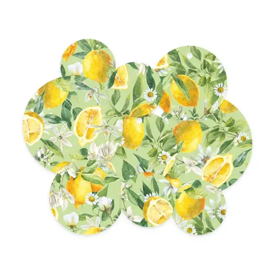 Fresh Lemonade Double-Sided Cardstock Tags 9/Pkg-#01 {4}