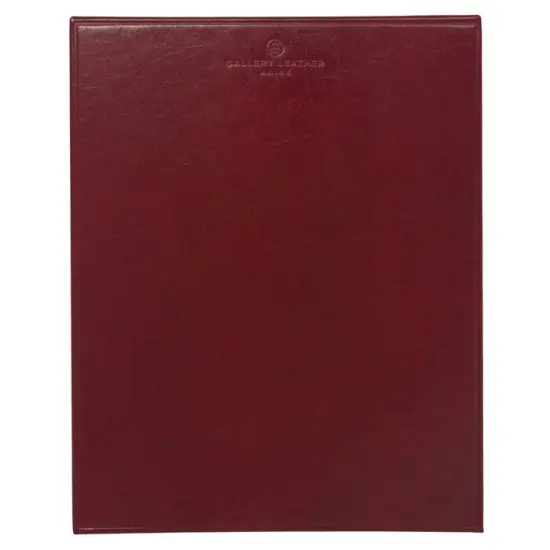 Gallery Leather Portrait Mouse Pads - 10" x 8" Acadia Deep Red {1}