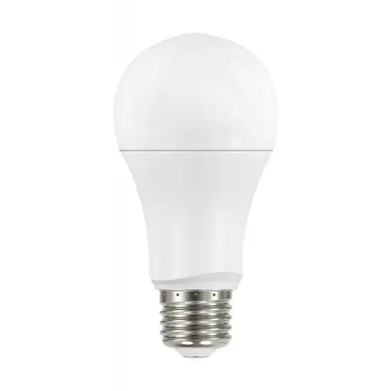 4Pk - Satco 14w 120v A19 LED E26 Base 1600L 4000k Cool White - 100W Equiv {5}