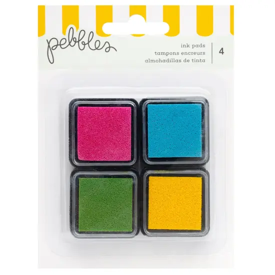 Pebbles Fun In The Sun Inks Pads-4/Pkg {1}