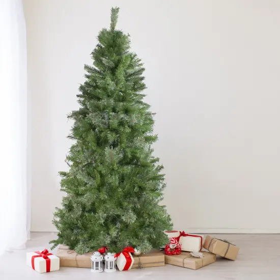 Northlight Medium Mixed Cashmere Pine Artificial Christmas Tree - 7.5' - Unlit Green {3}