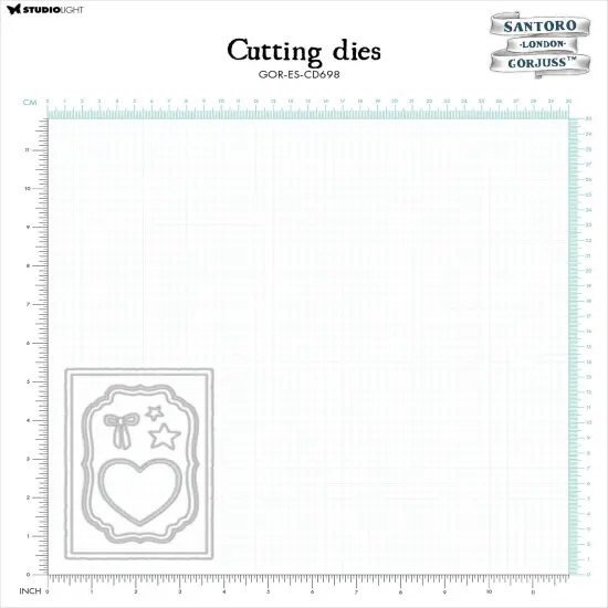 Studio Light Gorjuss Cutting Die-Nr. 698, Frames & Labels {4}