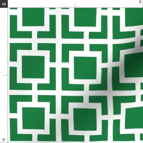 Various Fabrics by the Yard or Fat Quarter Geometric Preppy Golf Breeze Blocks Country Club Mid Century Retro Custom Printed Fabric by Spoonflower {4}