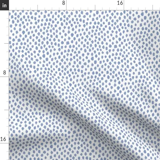 Various Fabrics by the Yard or Fat Quarter Periwinkle Dots Small Scale Spring Pastel Lavender Lilac Custom Printed Fabric by Spoonflower {2}