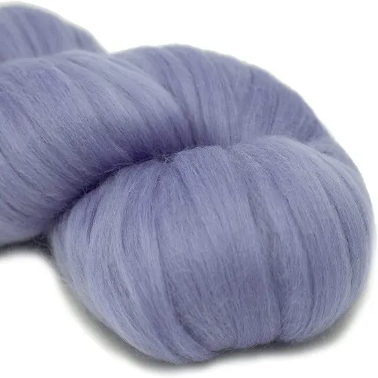 LEARN TO SPIN YARN - Beginner's Spinning Kit with Drop Spindle and Merino Pencil Roving. Choose your color. Lilac {3}
