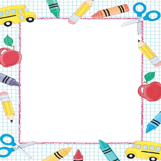 Great Papers! School Stuff Stationery Letterhead, 8.5" x 11", 80 count, Printer Compatible {1}