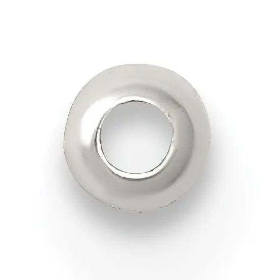 Sterling Silver 2.0mm Round Beads .90mm Hole - Pack of 12 {2}