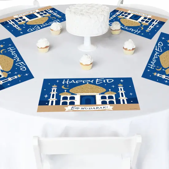 Big Dot of Happiness Eid Mubarak - Paper Ramadan Party Coloring Sheets - Happy Eid Activity Placemats - Set of 16 {4}