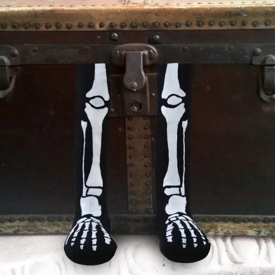 2-Piece Decorative Skeleton Legs for Chest/Cabinet Joe Spencer Gathered Traditions Halloween Decor {1}