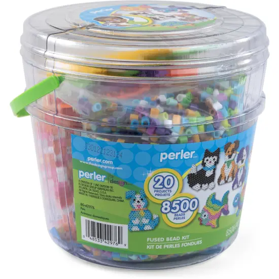 Perler Fused Bead Bucket Kit-Pets {2}