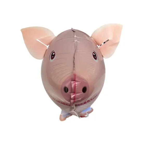 Wrapables Walking Animal Pet Balloon (Set of 3) Pig {5}