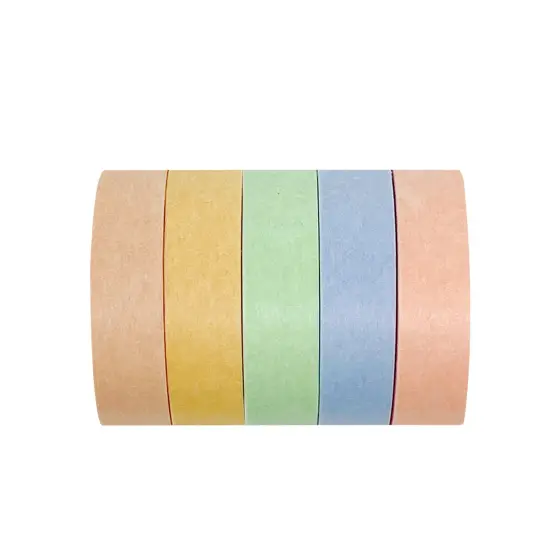 Wrapables Solid Color Washi Tape (Set of 5) Storm {8}