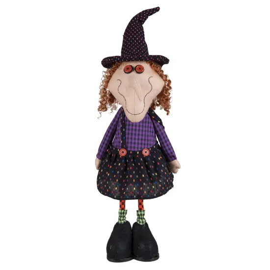 Bobble Halloween Witch Figure {1}