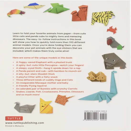 The Ultimate Book Of Origami Animals-Softcover {3}