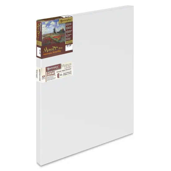 Masterpiece Monet Pro Artfix Linen Canvas - 22" x 28", Acrylic Primed {1}