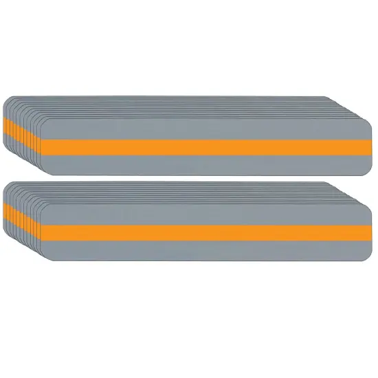 Sentence Strip Reading Guide, 1-1/4" x 7-1/4", Orange, Pack of 24 {1}