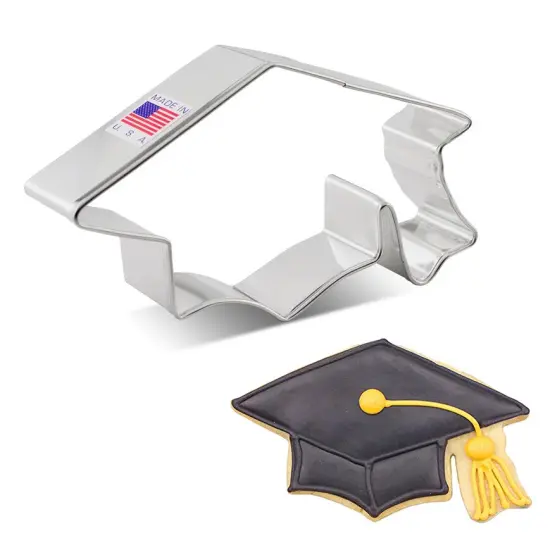 Ann Clark Graduation Cap Cookie Cutter {1}