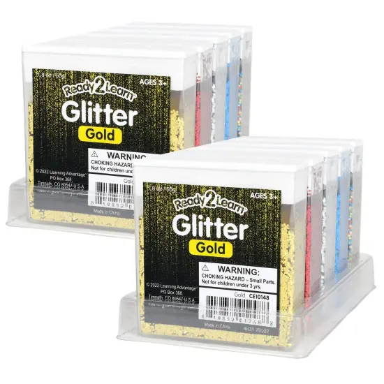 Glitter - Primary - 5 Per Set - 2 Sets {1}