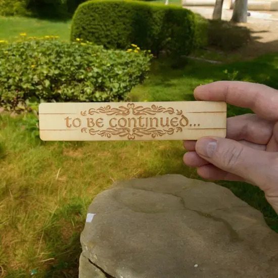 Bookmark - To be Continued {2}