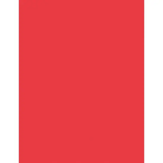 Multi-Purpose Paper, Rojo Red, 8-1/2" x 11", 500 Sheets {1}