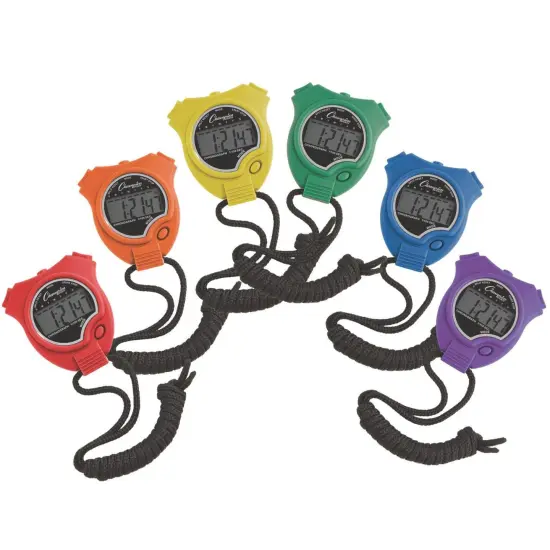Stop Watch, Assorted Colors, Pack of 6 {2}