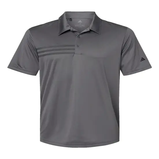 Adidas&reg; 3-Stripes Chest Polo Grey five/ black {1}