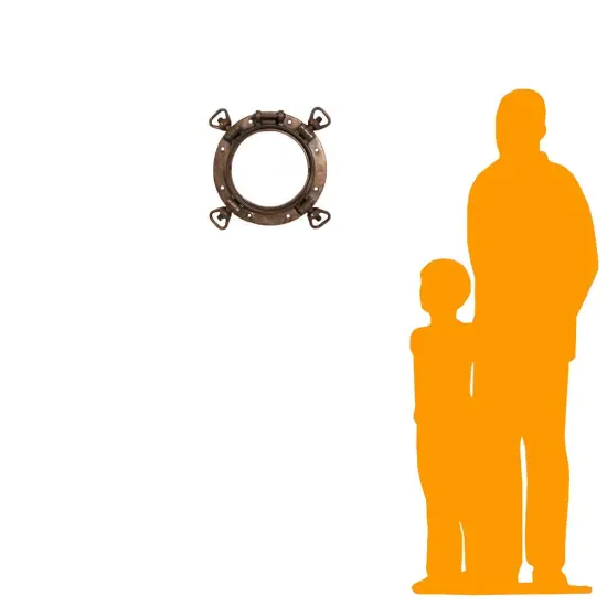 Window Porthole Life Size Statue {2}