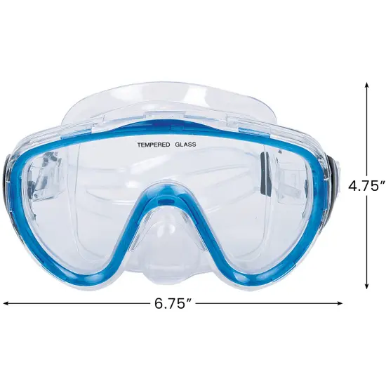 Pool Central 14+ Years -Blue Zray Recreational Swim Mask for Teens {4}