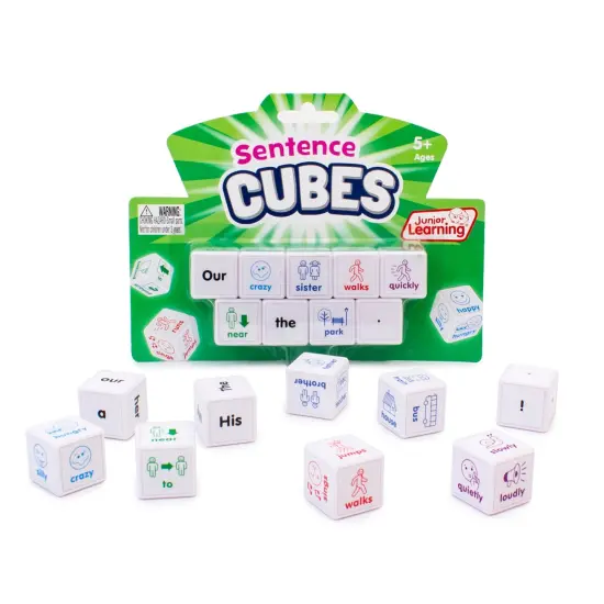 Sentences Cubes, Set of 9 {1}