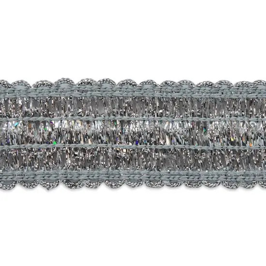 20 yards of Trish Sequin Metallic Braid Trim | 20 yard cut Purple {3}