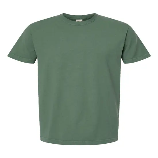 M&O&reg; Vintage Garment-Dyed Crew Neck Short Sleeve T-Shirt Light green {1}