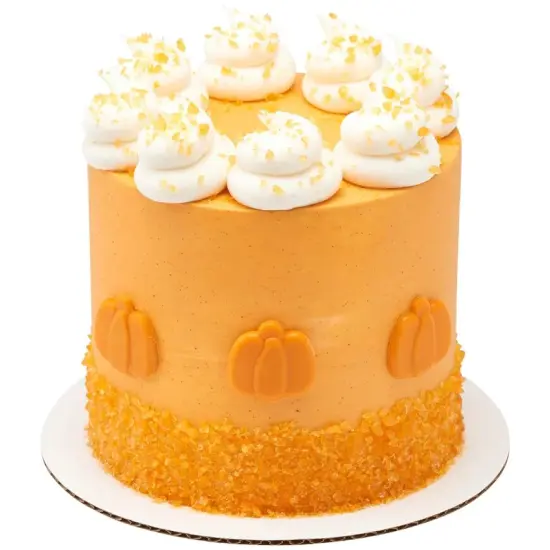 Pumpkin Spice Crushed Candy Bits, Sugar Decorations For Cakes, Toppings, Cupcakes, and Drinks, Pumpkin Spice 16oz Pack {3}