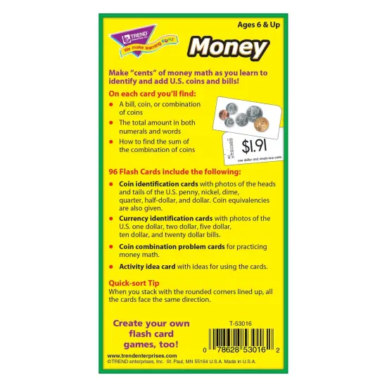 Money Skill Drill Flash Cards, 3 Packs {4}