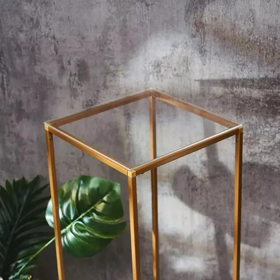 2 CLEAR 10" PLEXIGLASS SHEETS Square Acrylic Sign Boards {2}