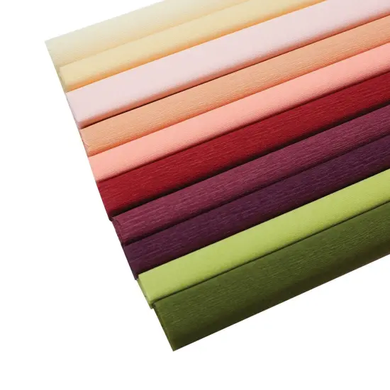 Extra Fine Crepe Paper, 10 Assorted Colors, 10.7 sq. ft {1}