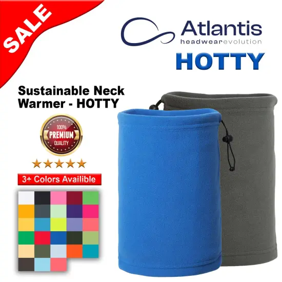 Atlantis Headwear&reg; Sustainable Neck Warmer Dark grey {2}