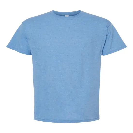 M&O&reg; Gold Soft Touch Short Sleeve Crewneck T-Shirt Light blue heather {1}