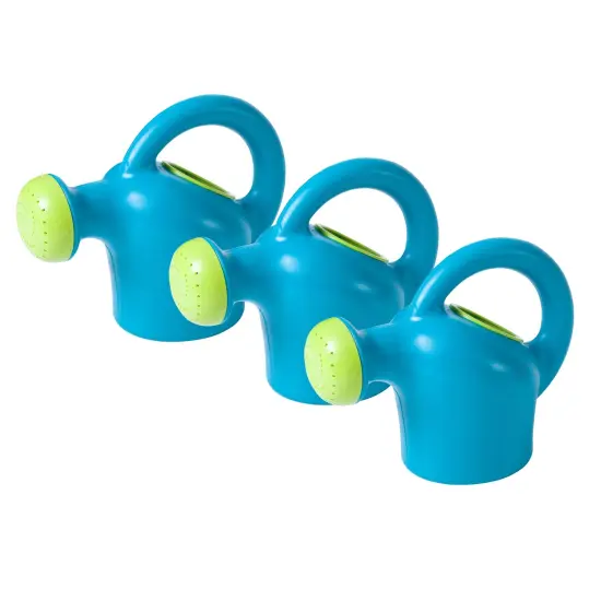 Watering Can, Blue, Pack of 3 {1}