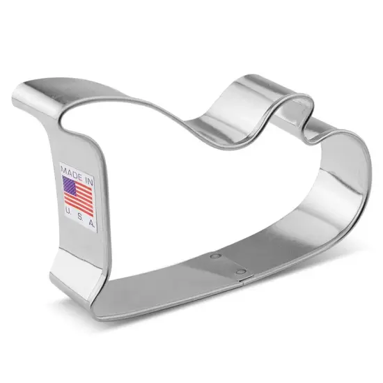 Ann Clark Holiday Sleigh Snow Cookie Cutter 4" Christmas Winter {1}