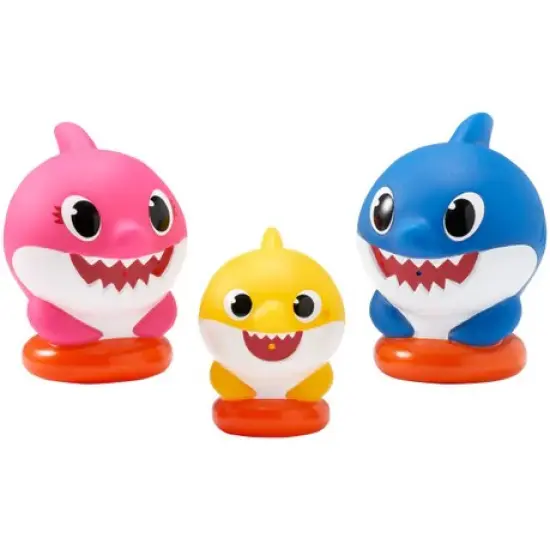 Baby Shark Family Fun Cake Kit Mom Dag and Baby {5}