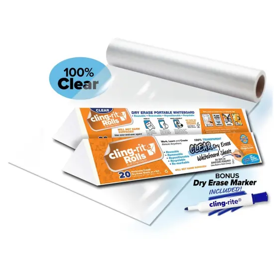 Clear Cling-rite&reg; {1}