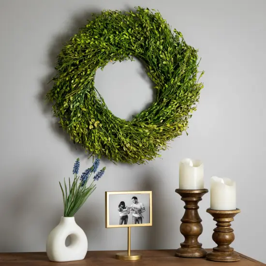 Northlight Green Foliage Artificial Spring Wreath - 20' - Unlit {4}