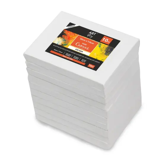 Little Birdie Mini Canvas 10X7.5cm 10/Pkg-10X7.5Cm {1}